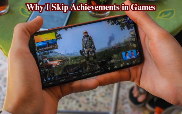 Why I Skip Achievements in Games