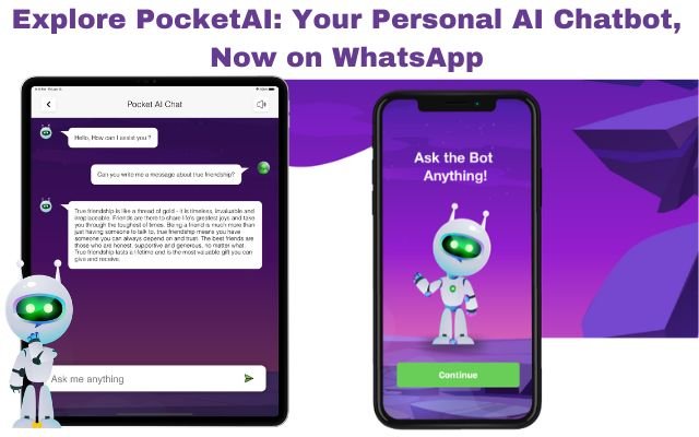 Personal AI Chatbot, Now on WhatsApp with PocketAI