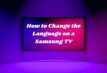 How to Change the Language on a Samsung TV