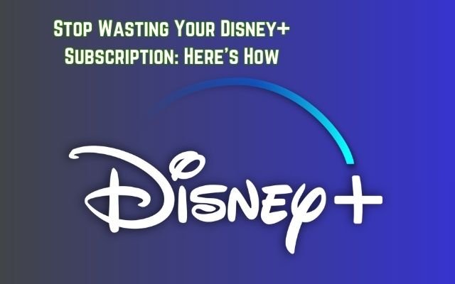 Disney plus Subscription: