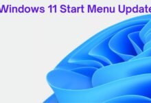 Windows 11 Start Menu Update